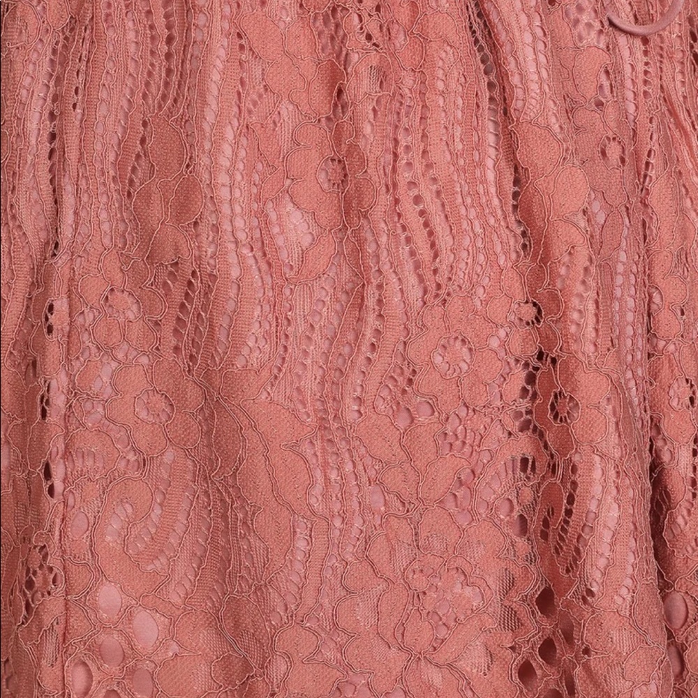 Lulus “Keep you captivated lace lace-up skater mini dress” - Picture 5 of 10
